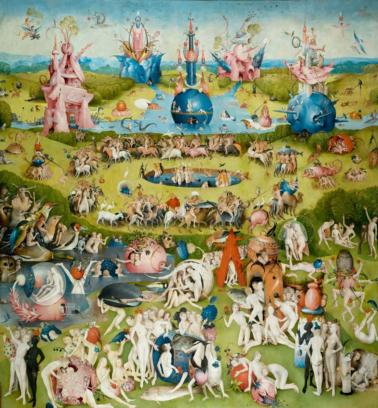 Humankind before the Flood Hieronymus Bosch